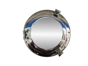 Deluxe Class Chrome Porthole Window 17" Deluxe Class Chrome Porthole Window 17"