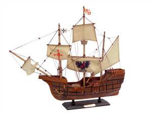Wooden Santa Maria Limited Tall Model Ship 20" Wooden Santa Maria Limited Tall Model Ship 20"