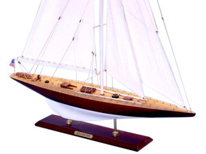 Wooden William Fife Limited Model Sailboat Decoration 35" Wooden William Fife Limited Model Sailboat Decoration 35"
