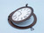 Bronzed Deluxe Class Porthole Clock 24"