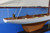 Wooden Columbia Model Sailboat Decoration 60"