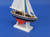 Wooden Endeavour Model Sailboat Decoration 9"