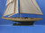 Wooden Rustic Enterprise Model Sailboat Decoration 60"