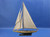 Wooden Rustic Enterprise Model Sailboat Decoration 60"