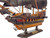 Wooden Caribbean Pirate Black Sails Limited Model Pirate Ship 15"
