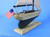 Wooden Rustic Enterprise Model Sailboat Decoration 16"