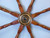 Deluxe Class Wood and Brass Decorative Ship Wheel 48"