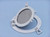 Brass Decorative Ship Porthole Mirror 8" - White
