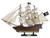 Wooden John Gow's Revenge White Sails Limited Model Pirate Ship 26"