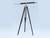 Floor Standing Chrome/Leather Galileo Telescope 65"