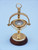 Solid Brass Hanging Compass 8"