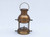 Antique Brass Anchor Oil Lantern 12"