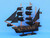 Wooden Edward England's Pearl Model Pirate Ship 20"