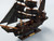 Wooden Blackbeard's Queen Anne's Revenge Model Pirate Ship 20"