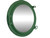 Seafoam Green Decorative Ship Porthole Mirror 24"
