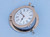 Chrome Decorative Ship Porthole Clock 12"