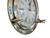 Chrome Decorative Ship Porthole Clock 12"