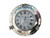 Chrome Decorative Ship Porthole Clock 12"