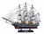 Wooden Star of India Tall Model Ship 15"