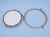 Chrome Decorative Ship Porthole Mirror 20"