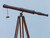 Floor Standing Bronzed Galileo Telescope 65"