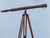 Floor Standing Bronzed Galileo Telescope 65"