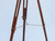 Floor Standing Antique Brass Anchormaster Telescope 65" Floor Standing Antique Brass Anchormaster Telescope 65"