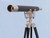 Floor Standing Brushed Nickel With Leather Anchormaster Telescope 65"
