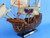 Wooden Santa Maria Limited Tall Model Ship 20"