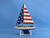 Wooden It Floats 12" - USA Floating Sailboat Model