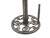 Antique Silver Cast Iron Starfish Paper Towel Holder 15"
