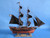 Wooden Caribbean Pirate Ship Model Limited 26" - Black Sails