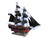 Wooden Caribbean Pirate Ship Model Limited 26" - Black Sails
