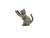 Rustic Gold Cast Iron Cat Door Stopper 5"