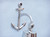 Chrome Hanging Anchor Bell 12"