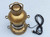 Antique Brass Anchor Electric Lantern 15"