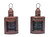 Antique Copper Port and Starboard Oil Lamp 12"