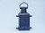 Iron Masthead Oil Lamp 14" - Dark Blue