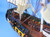Wooden HMS Surprise Master and Commander Model Ship 24"