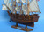 Wooden Charles Darwin's HMS Beagle Model Ship 14"