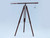 Floor Standing Antique Copper Galileo Telescope 65"