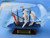 Santa Maria Model Ship in a Glass Bottle 9"