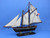 Wooden America Model Sailboat Decoration 16"