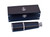 Deluxe Class Admiral's Chrome - Leather Spyglass Telescope 27" with Black Rosewood Box