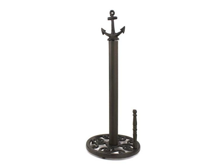 Cast Iron Anchor Paper Towel Holder 16"