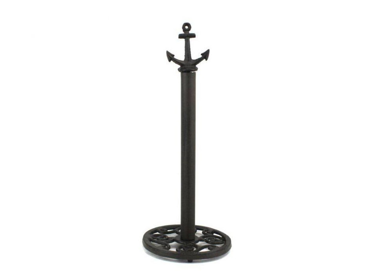 Cast Iron Anchor Extra Toilet Paper Stand 16"