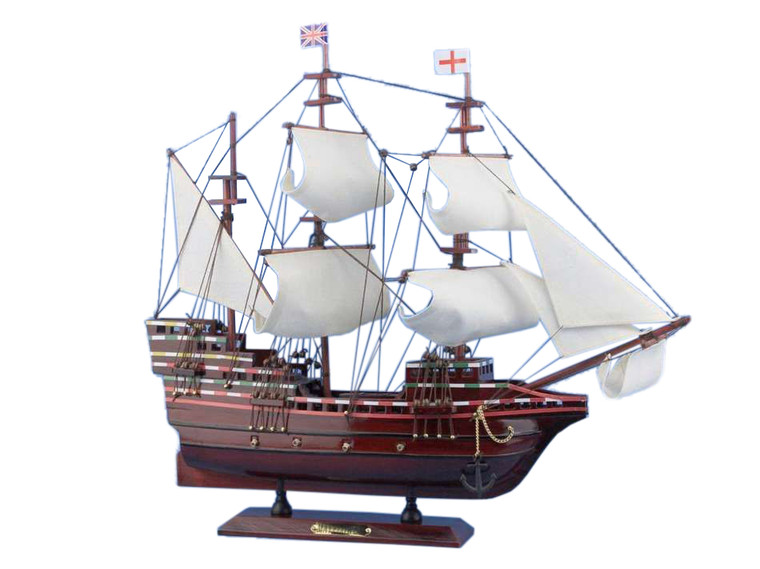 Wooden Mayflower Tall Model Ship 20"