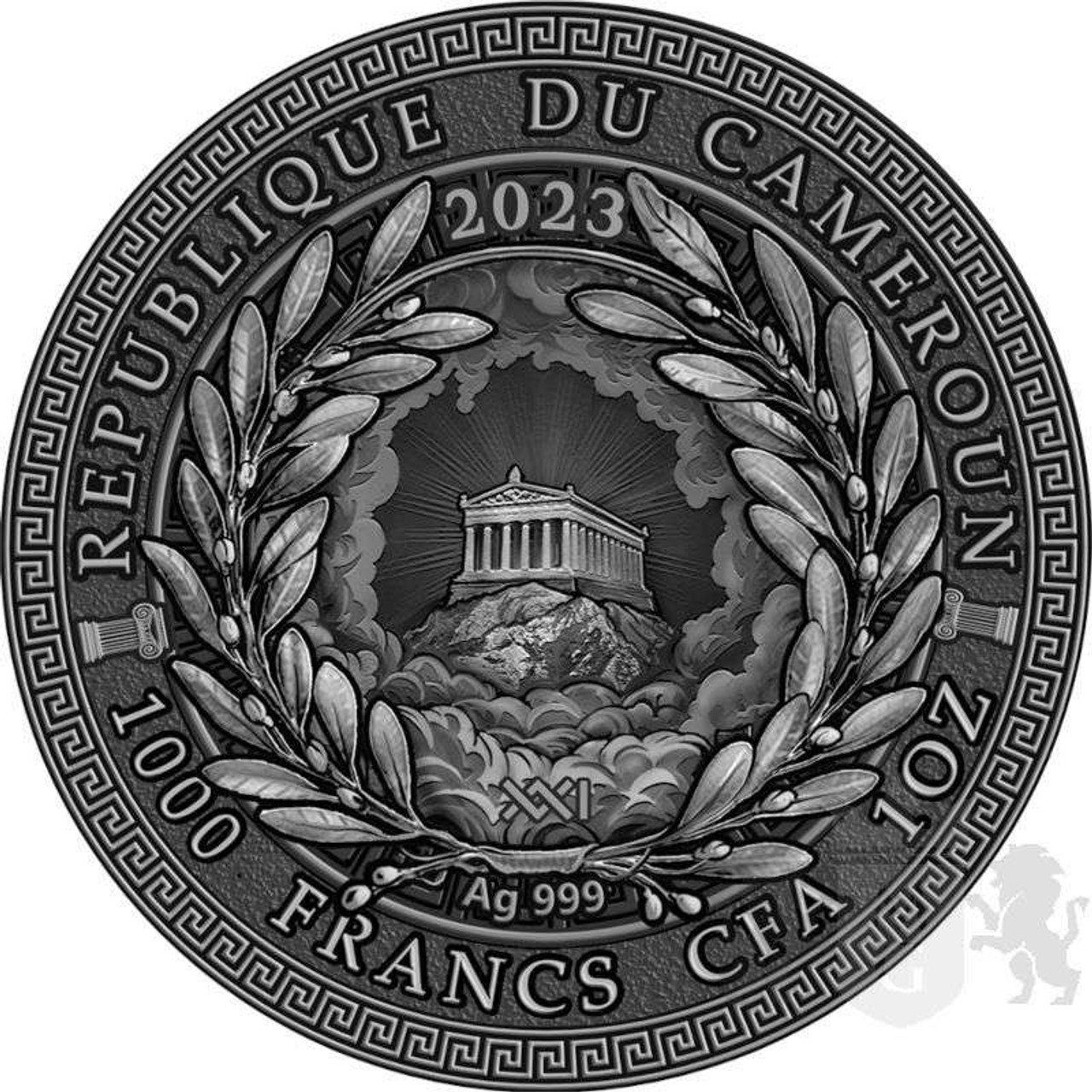 ORPHEUS Greek Mythology 1 Oz Silver Coin Cameroon 2023