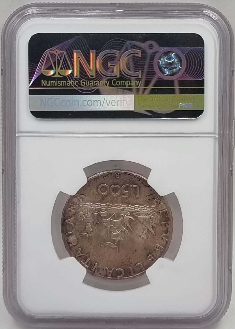 3625【PCGS鑑定品MS65】イタリア　1966年　500リラ　銀貨 3625【PCGS鑑定品MS65】イタリア 1966年 500リラ 銀貨 - メルカリ