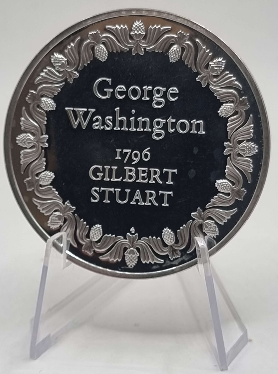 FRANKLIN MINT 100 Masterpieces Silver Coin CRUCIFICTION